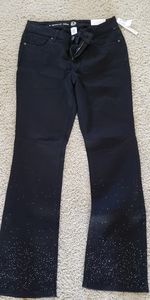 Women's Dress Barn, size 8, black jeans.